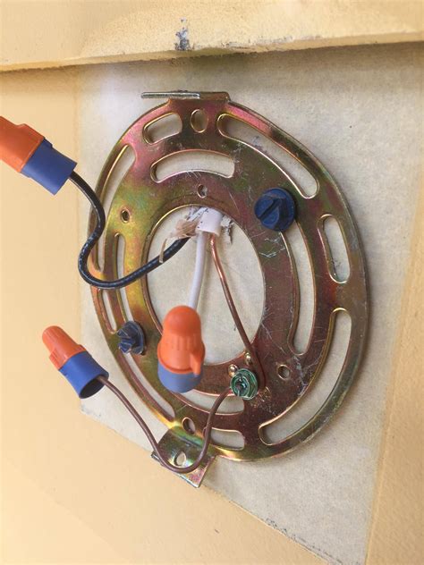 replacing vanity lighting fixture no junction box|junction box for lights.